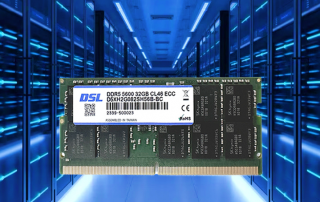 商越科技推出新一代高阶产品应用内存模块 DDR5-5600 ECC SODIMM